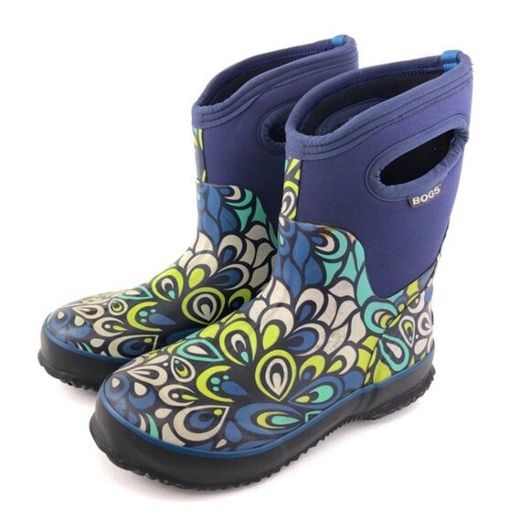 Bogs Classic Mid Vintage Rain Snow Boots 6 - Picture 3 of 13